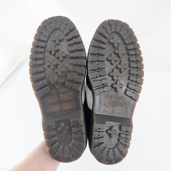 Vintage 90s Candies Wingtip Oxfords Black and White Size 7 - Picture 10 of 10